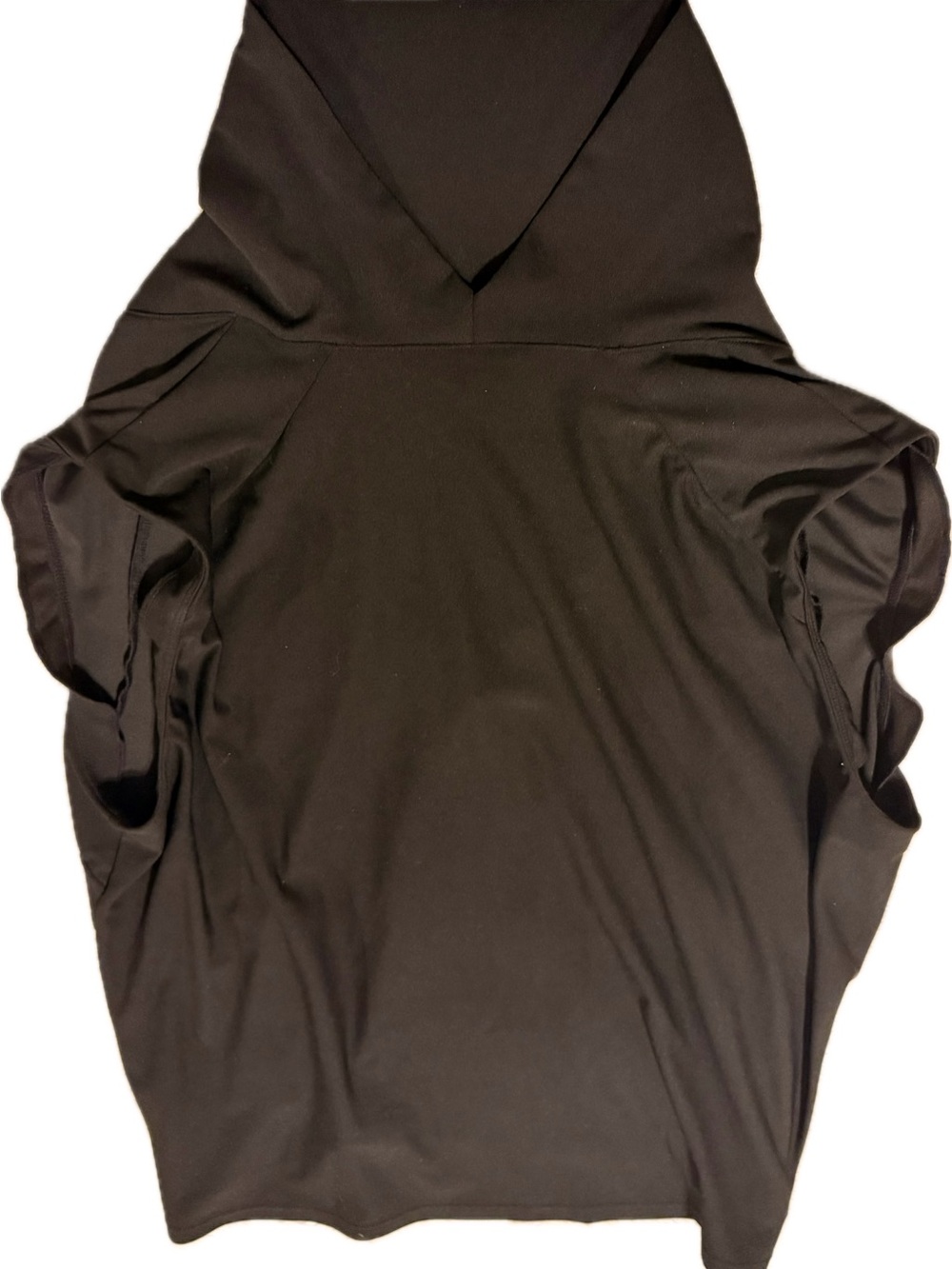 HALARA Black Sleeveless Hooded Tank